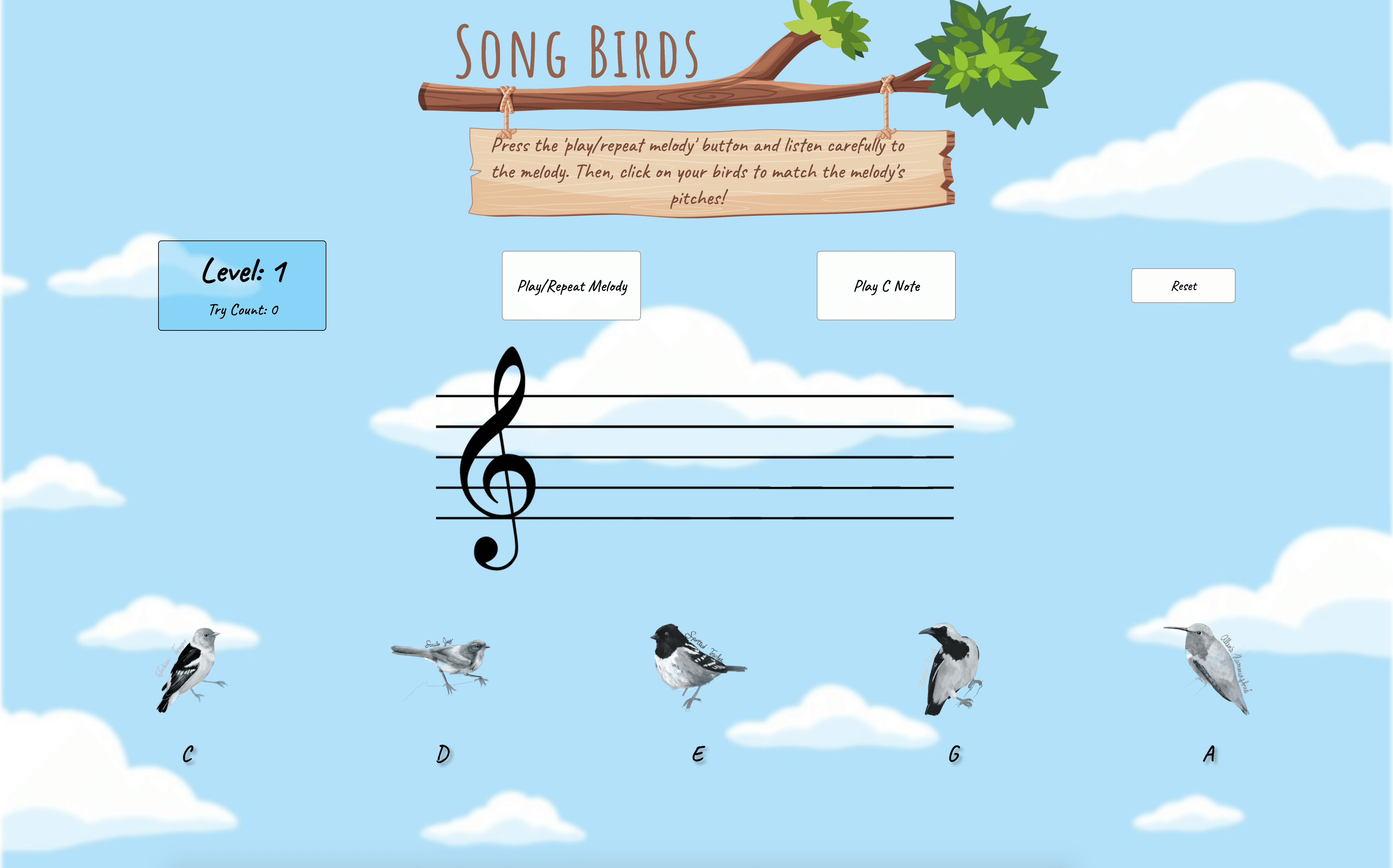 screenshot of Song Birds (2022)